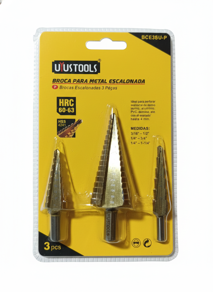 Set de brocas BCE3SU-P